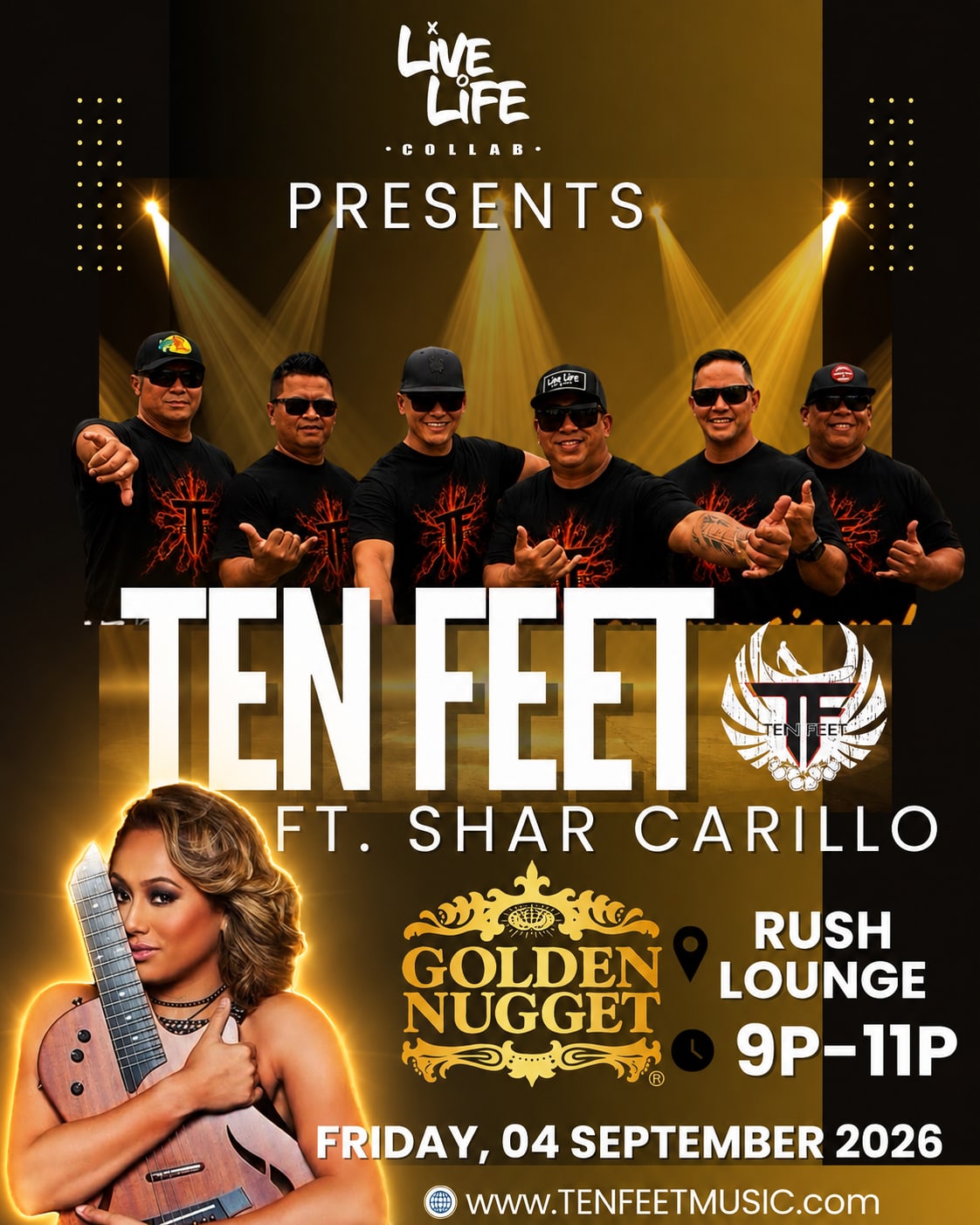 Ten Feet ft. Shar Carillo